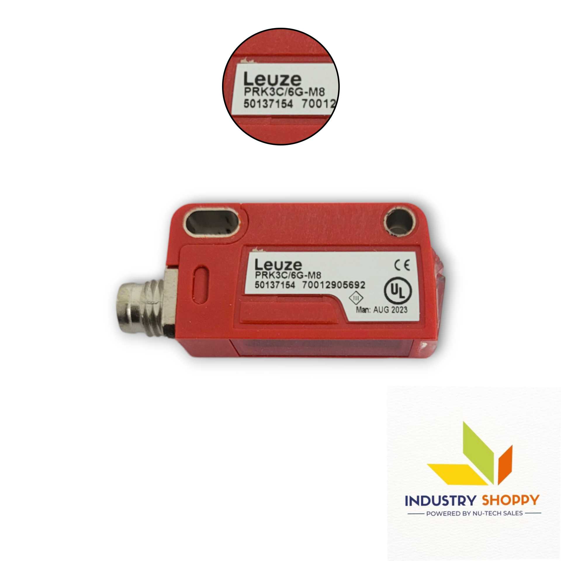 Leuze PRK3C/6G-M8 Photoelectric Sensor Leuze PRK3C/6G-M8 Photoelectric Sensor